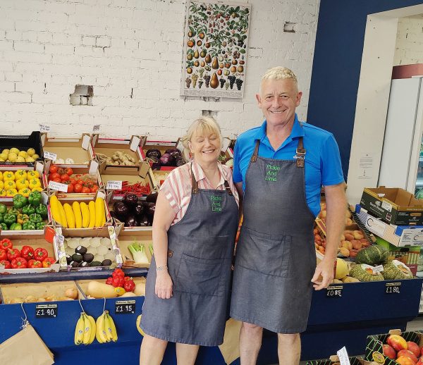 Photo of Joe Devlin and Theresa O’Rouke at Pickle and Lime